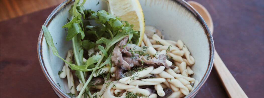 Pasta mit Pilzen und Fenchel | Pasta Rezept | Wunschleder