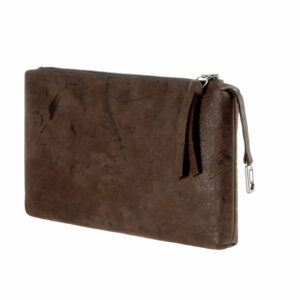 Etui zum Anklipsen aus Bio-Leder | Taschen-Organizer aus Vintage-Leder | Wunschleder