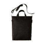 Crossbody Bag Leinen Leder | schwarze Handtasche | andgenähte Crossbody-Tasche | Wunschleder | Wunschleder