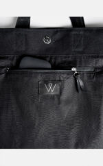 Crossbody Bag Leinen Leder | schwarze Handtasche | andgenähte Crossbody-Tasche | Wunschleder | Wunschleder