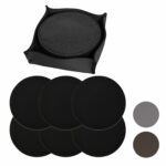 Untersetzer Leder | Glasuntersetzer Set Leder | Lederuntersetzer | Wunschleder