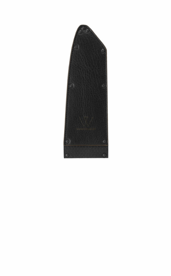 Klingenschutz spitz Leder | Klingenschutz Drop-Point | Klingenschutz japanisches Messer | Wunschleder