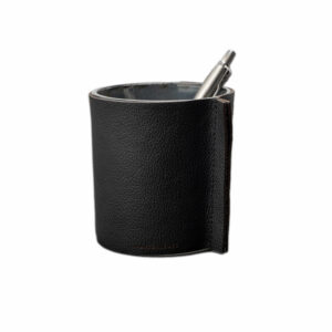 Stiftehalter Rindleder | Schreibtisch Organizer Rindleder | Wunschleder