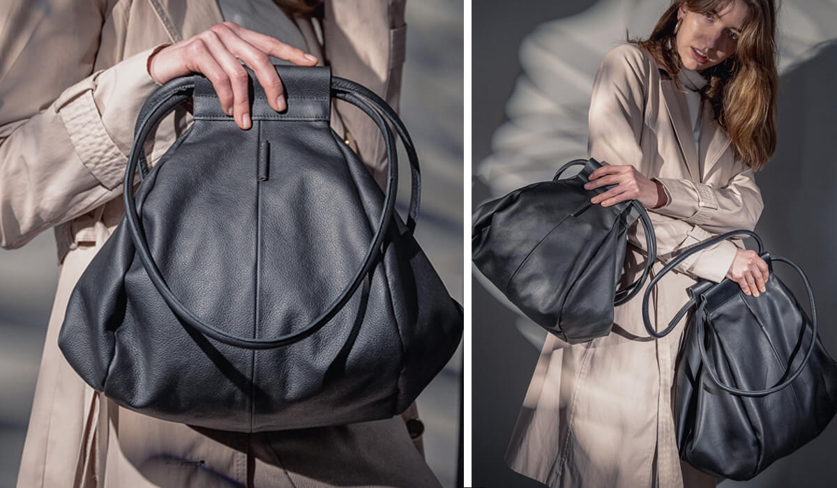 Handgefertigte Beuteltasche