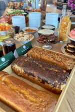 Yoga Brunch Passau, Yoga Event Passau, Frühstücksbuffet Yogastunde Thyrnau, Wunschleder