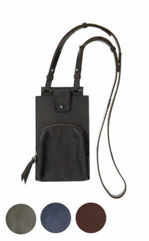Handytasche mit Geldeutel | Handytasche zum Umhängen Leder | Handytasche mit Portmonaie