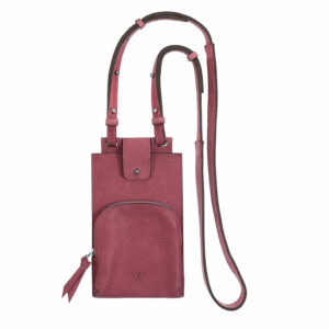 Handytasche mit Geldbörse | Handytasche zum Umhängen Leder | Handytasche mit Protmonnee