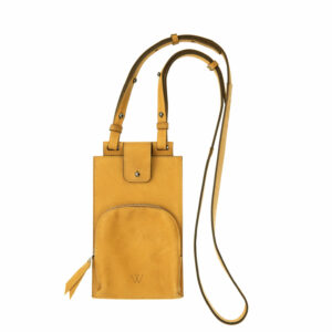 Handytasche mit Geldbörse | Handytasche zum Umhängen Leder | Handytasche mit Protmonnee