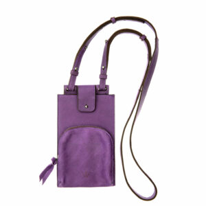 Handytasche mit Geldbörse | Handytasche zum Umhängen Leder | Handytasche mit Protmonnee